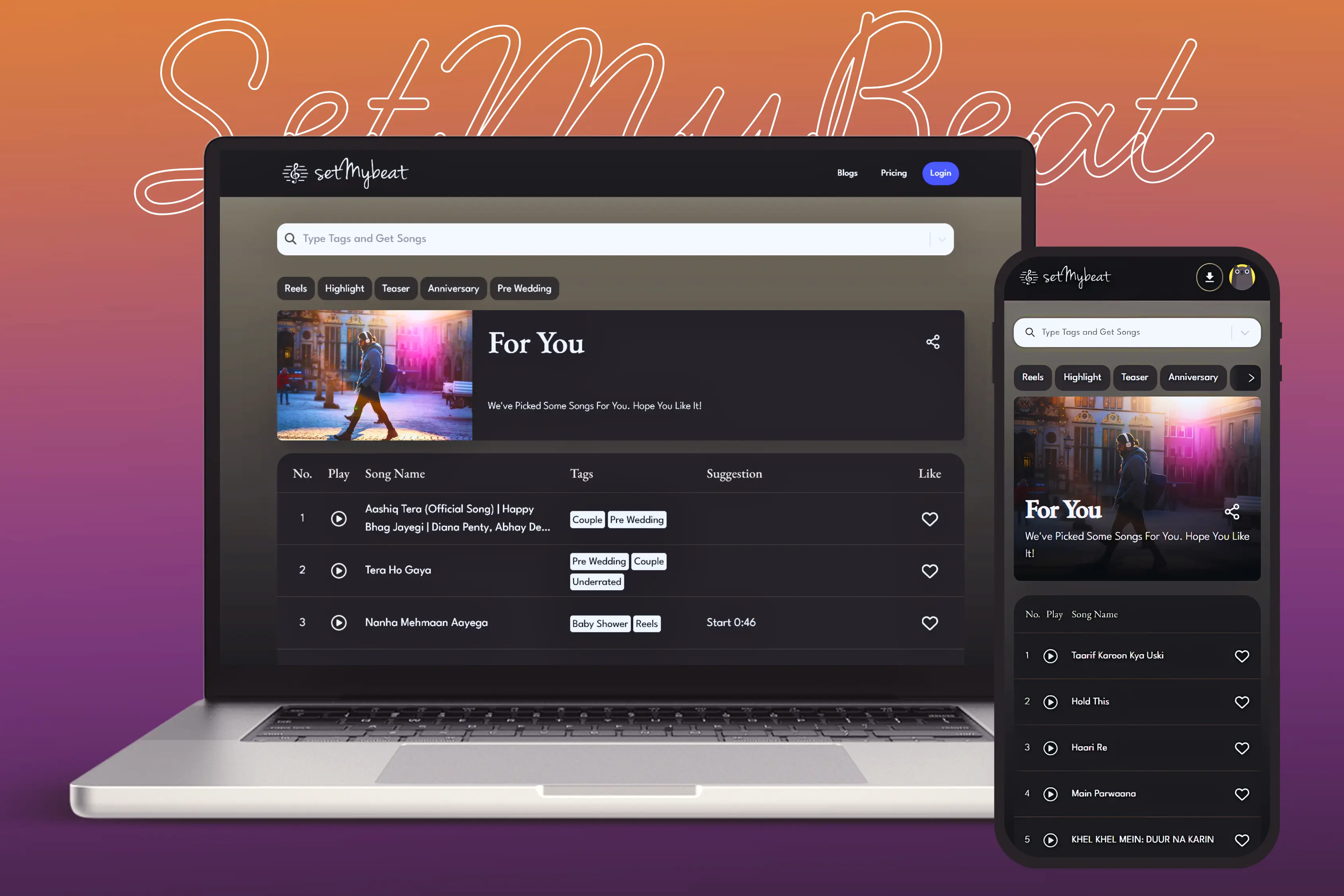 setMybeat - More Than Just a Music Library